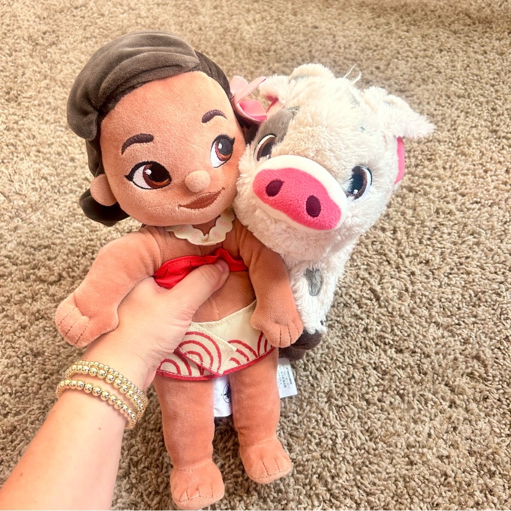 Disney Moana and Pua Plush Toy Set